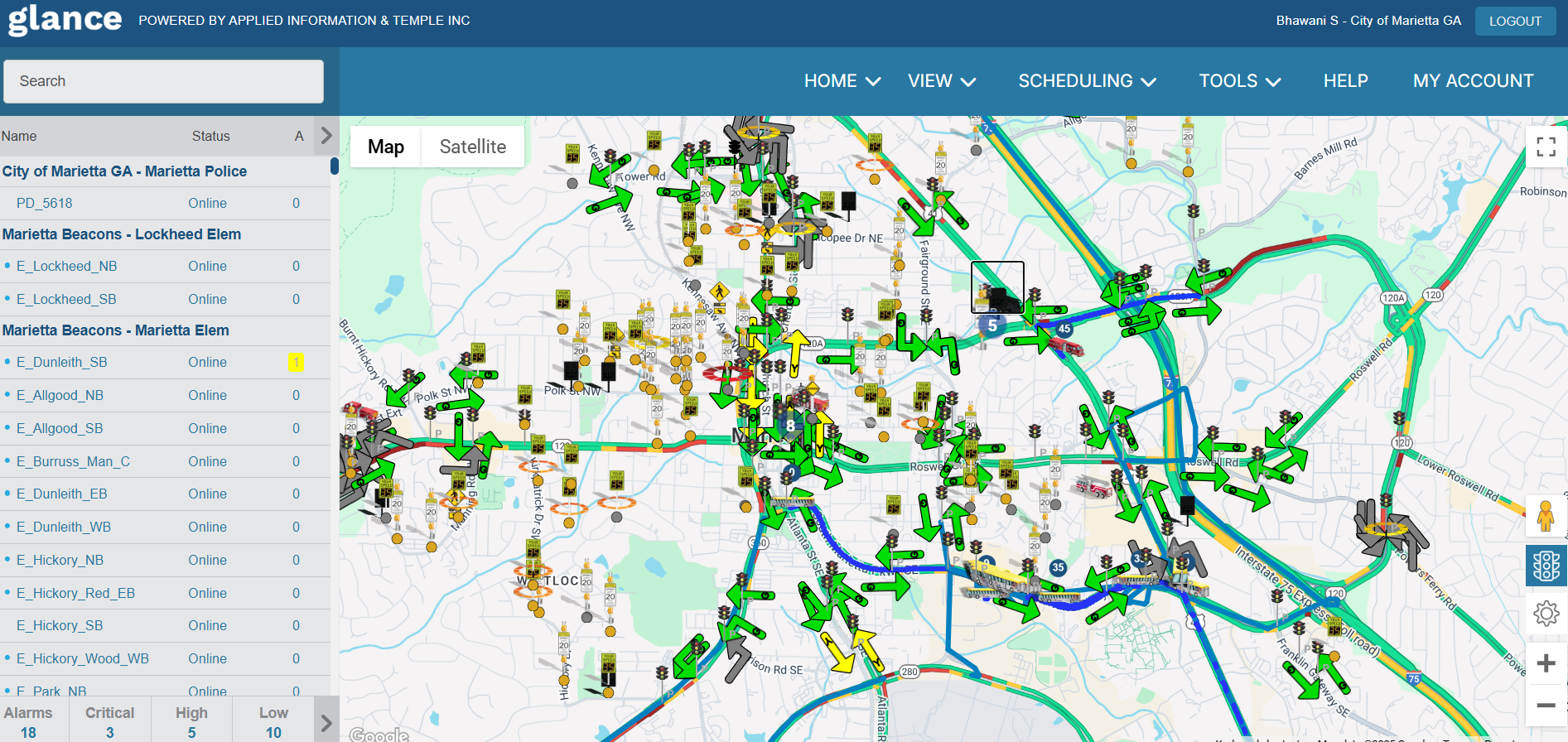 Glance Dashboard